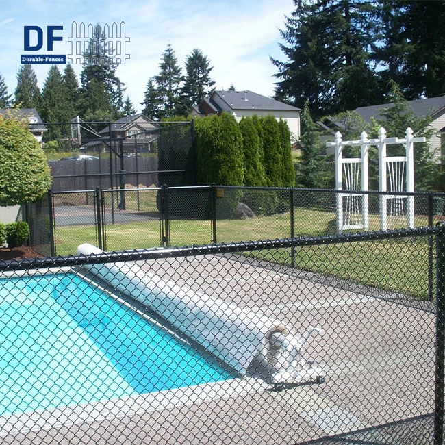 Chain Link Around Pool